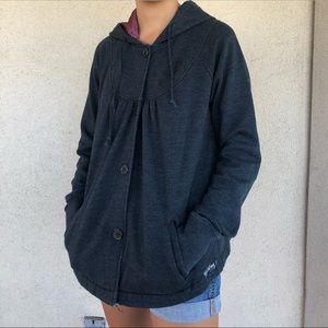 Billabong Button-Up Jacket with Silk Lining